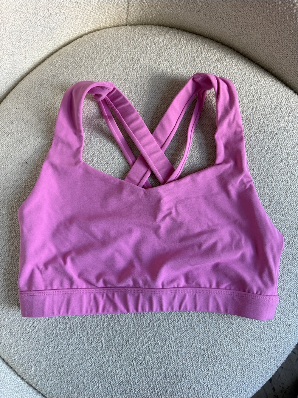 PARAGON Pink Cross-Strap Active Sports Bra